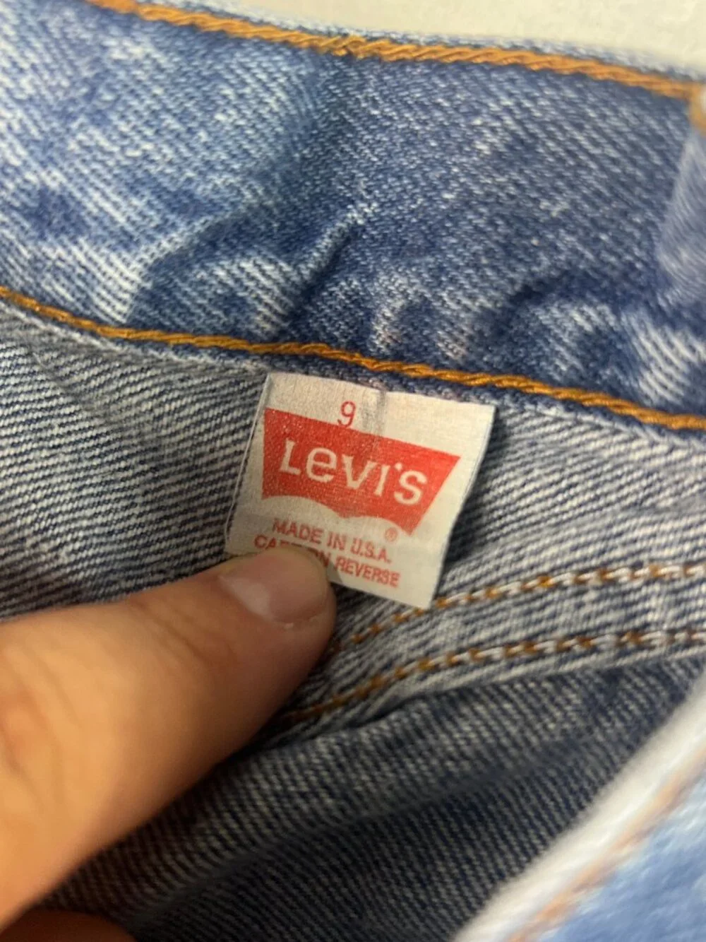 VTG 80s Levi's Jeans Junior's 25x29* 501 Mid Rise Straight Blue Faded Denim 9 Jr